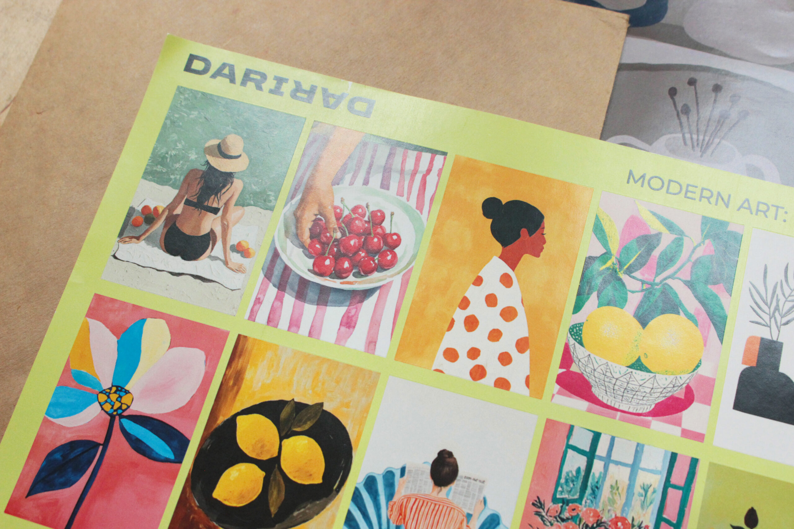 Стикерпак Modern Art Summer Dari Dari — изображение 3