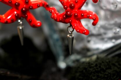 Серьги из стекла «Морские звёзды» Океан Мурано — изображение 5