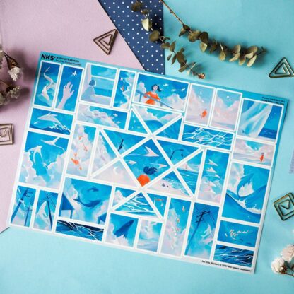Стикерпак А4 SKY FISH