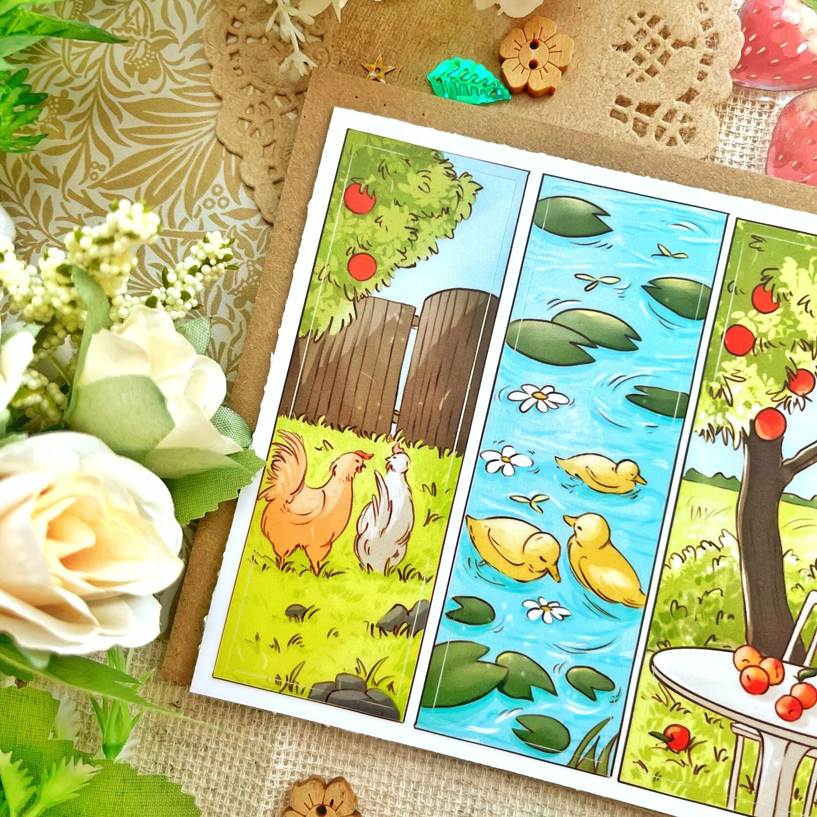 Стикерпак А6 "Летние пейзажи" Lavkot — изображение 2