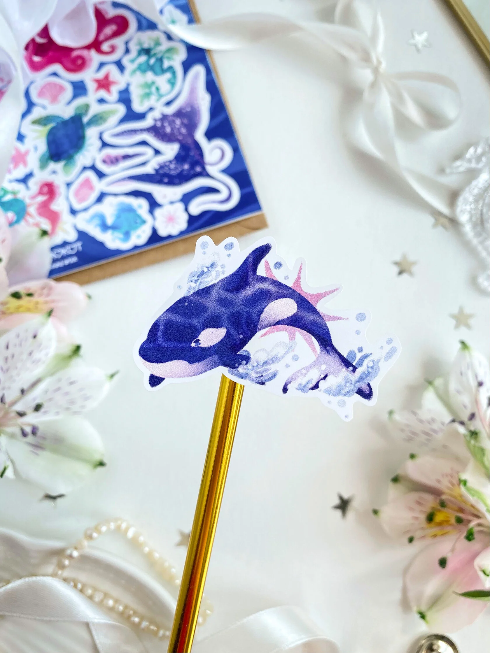 Стикерпак А6 "Морские обитатели" Lavkot — изображение 2